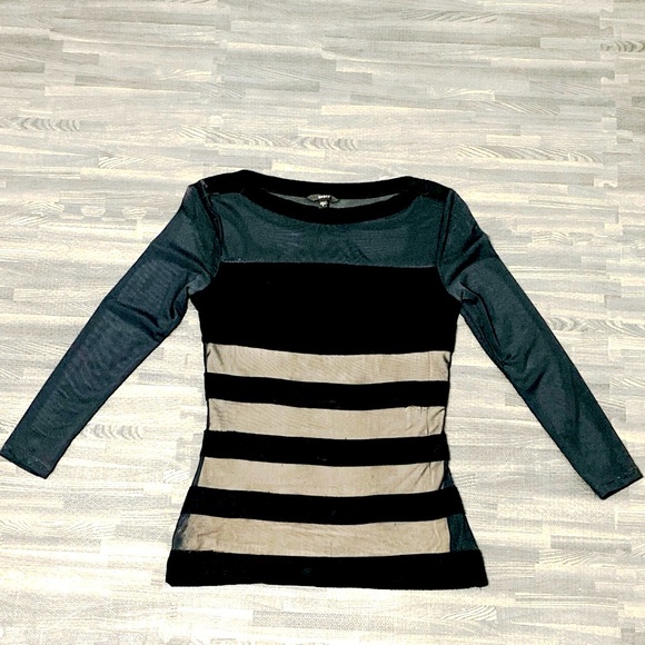 GUESS | sheer blouse size M - Picture 3 of 12